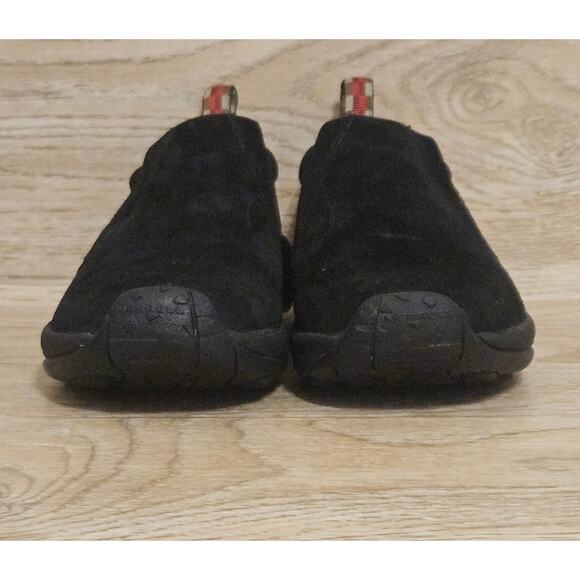 Merrell Women’s Black Suede Winter Moc Slip On Comfort Walking Shoes Size 7 - Picture 2 of 8